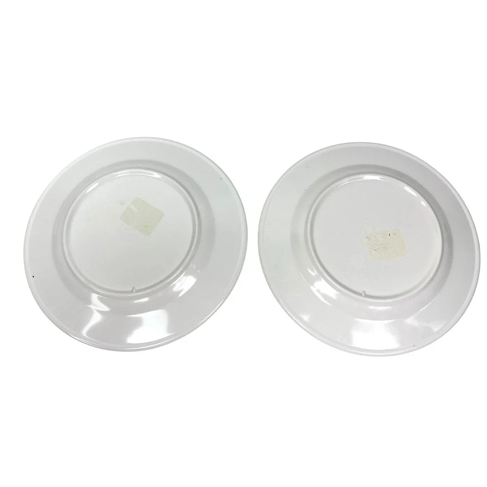 2 Coca Cola  Melamine Plates By Gibson 8.5